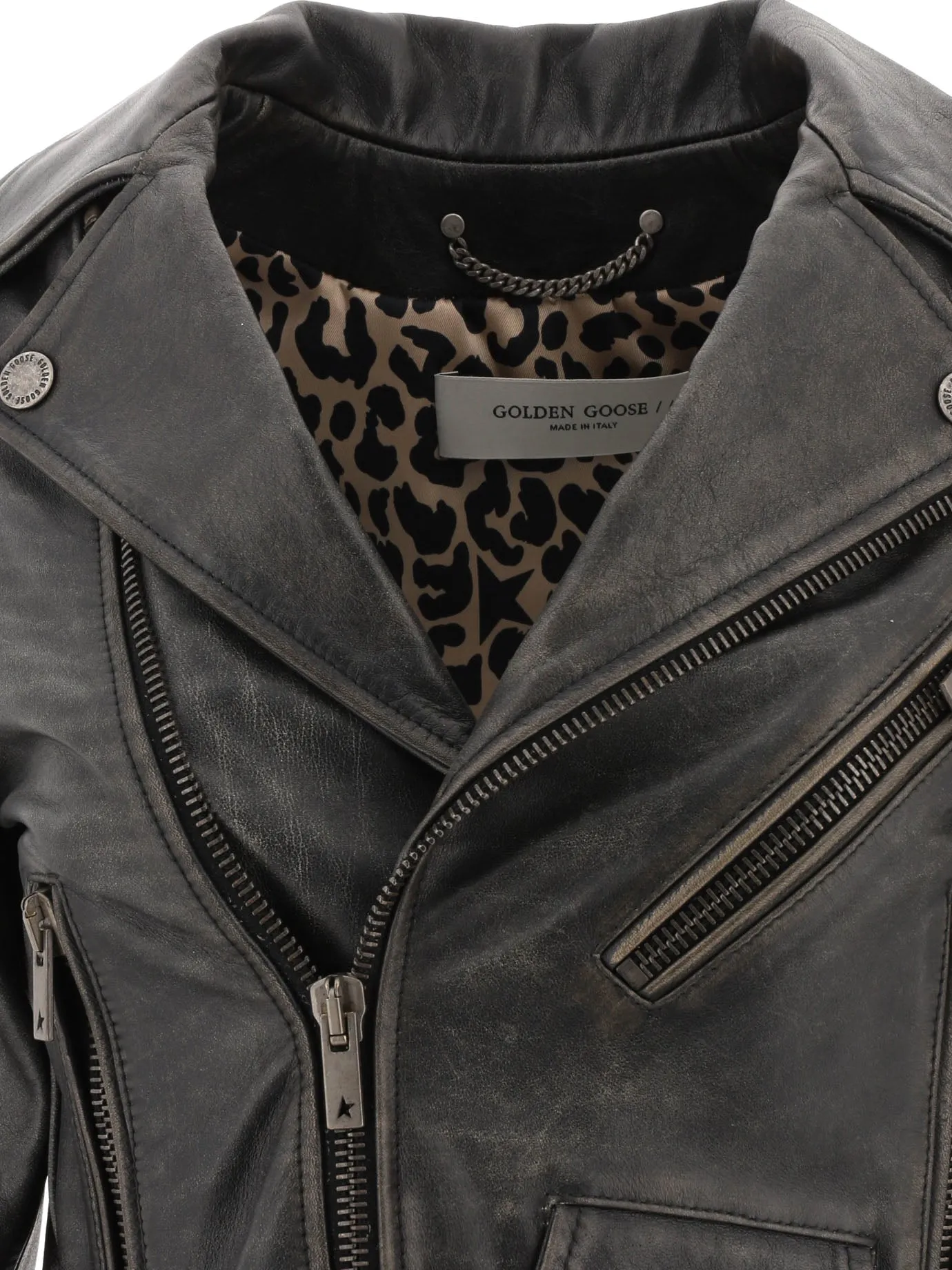 "CHIODO DESTINY" LEATHER JACKET