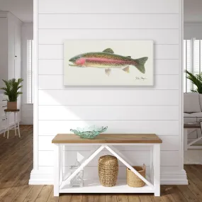 Rainbow Trout Canvas Print