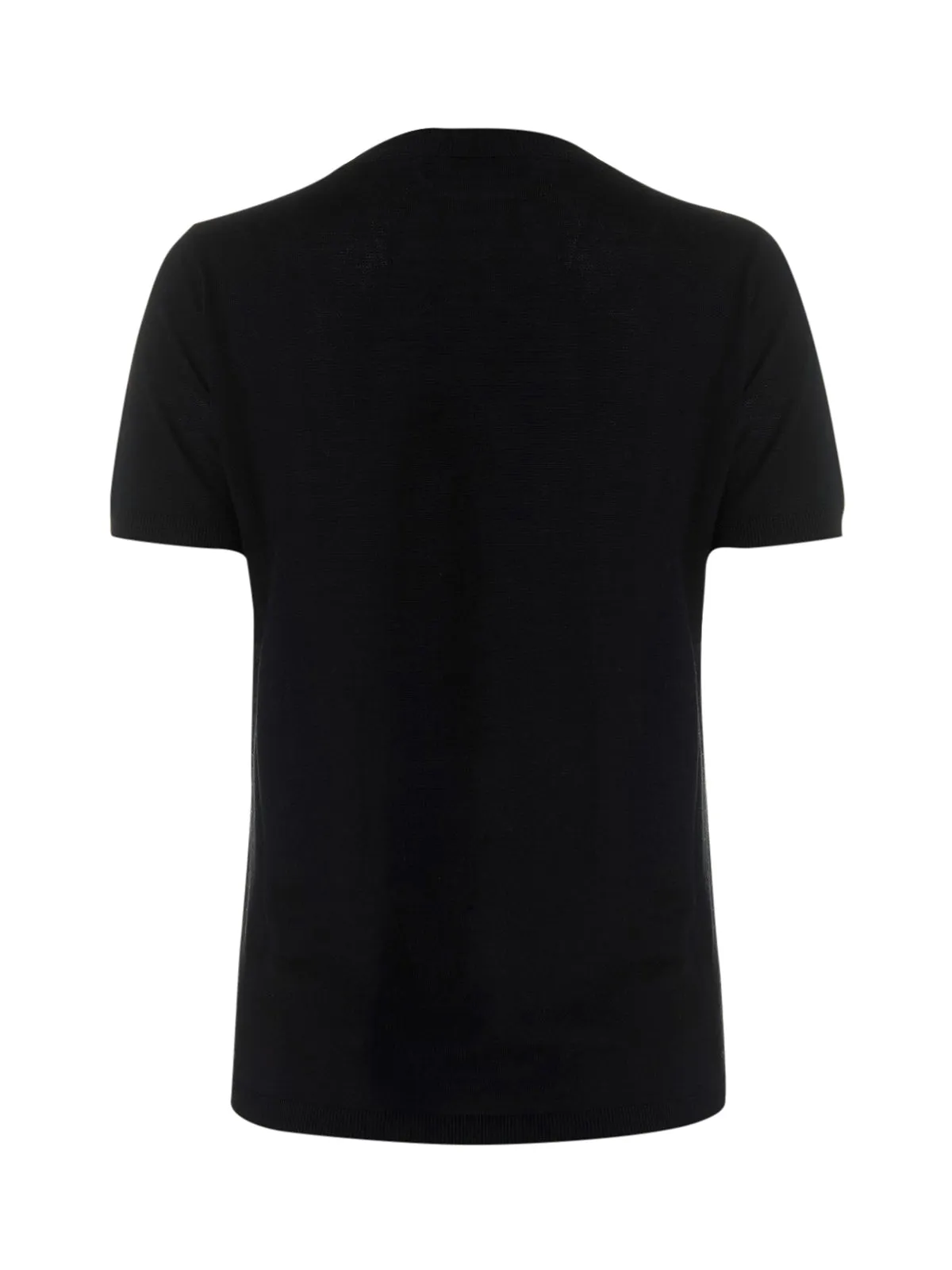 'S Max Mara Chest Pocket Short Sleeve Knit Top