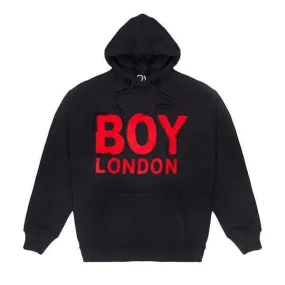 SAINTS EMBROIDERY HOODIE - BLACK/RED