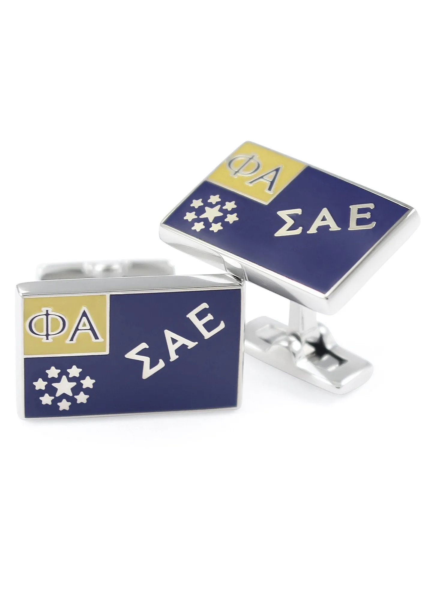 Sigma Alpha Epsilon Flag Cufflinks