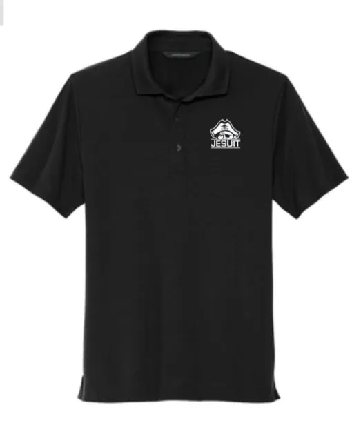 Soft Jersey Black Polo with Marauder Logo