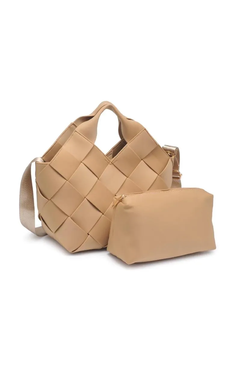 Sol & Solene - Woven Crossbody Tote