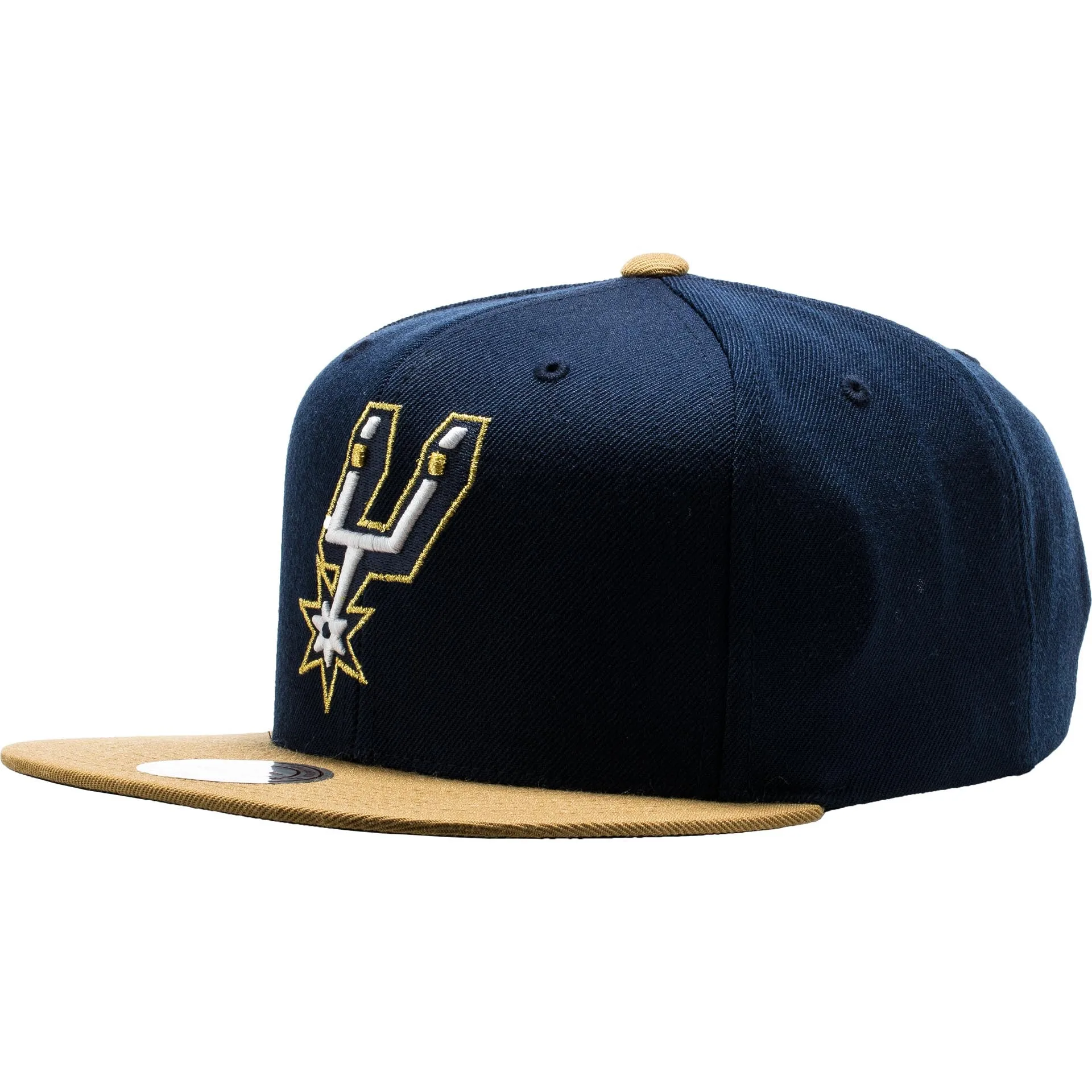 Spur Mens Snapback - Navy/Gold