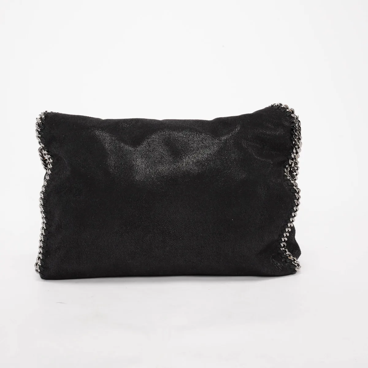 Stella McCartney Black Shaggy Deer Falabella Tote