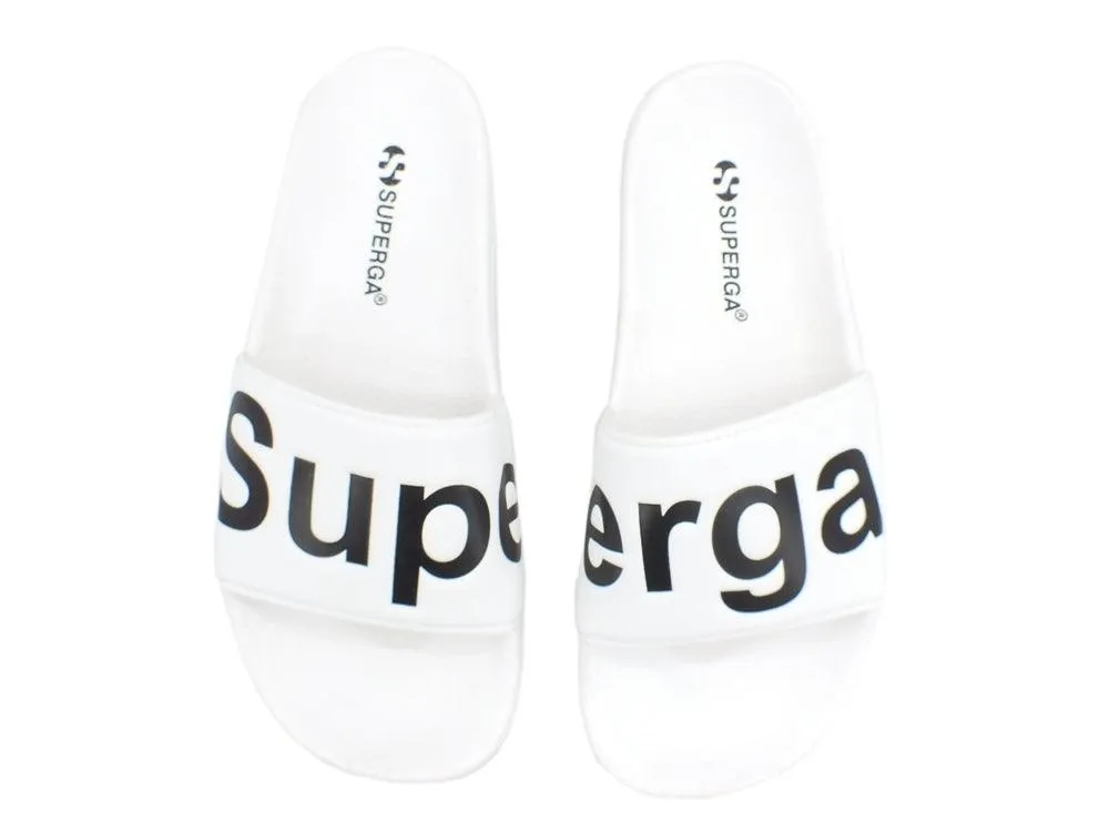 SUPERGA 1908-PUU Ciabatta White Black S111I3W