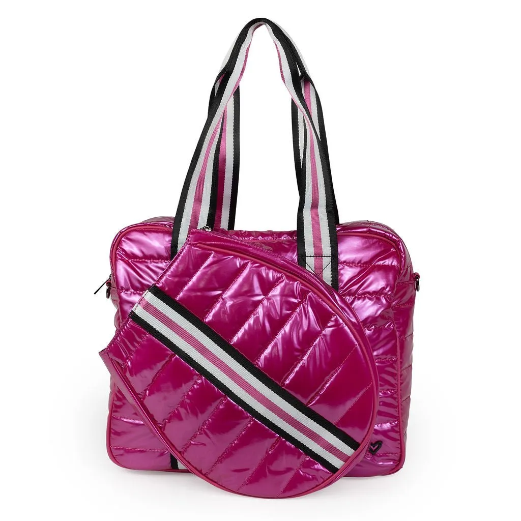 Tennis Sport Bag - Fuchsia  - a preneLOVE exclusive