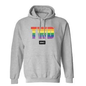 The Walking Dead TWD Pride Logo Fleece Hooded Sweatshirt