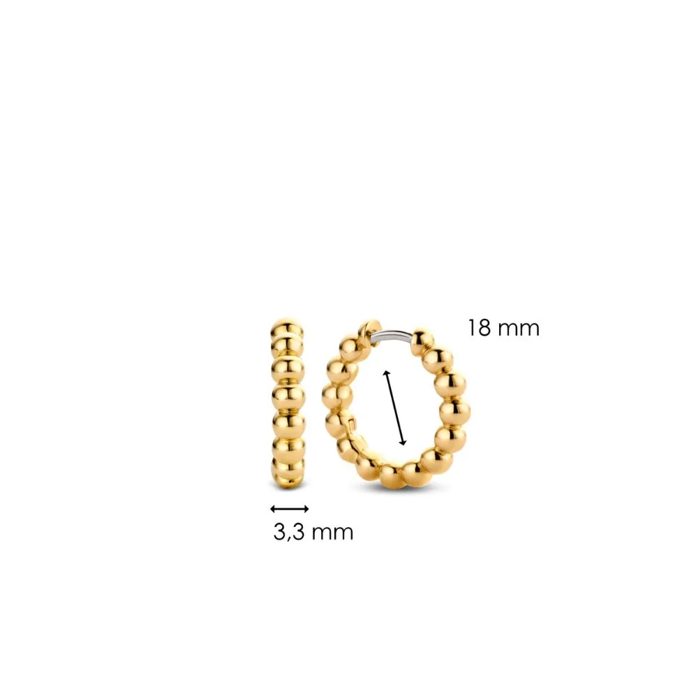 TI SENTO - Polished Hoops 3.5mm