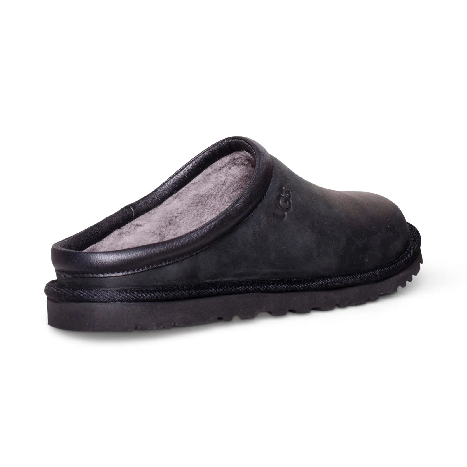 UGG Classic Clog Black Slippers - Men's