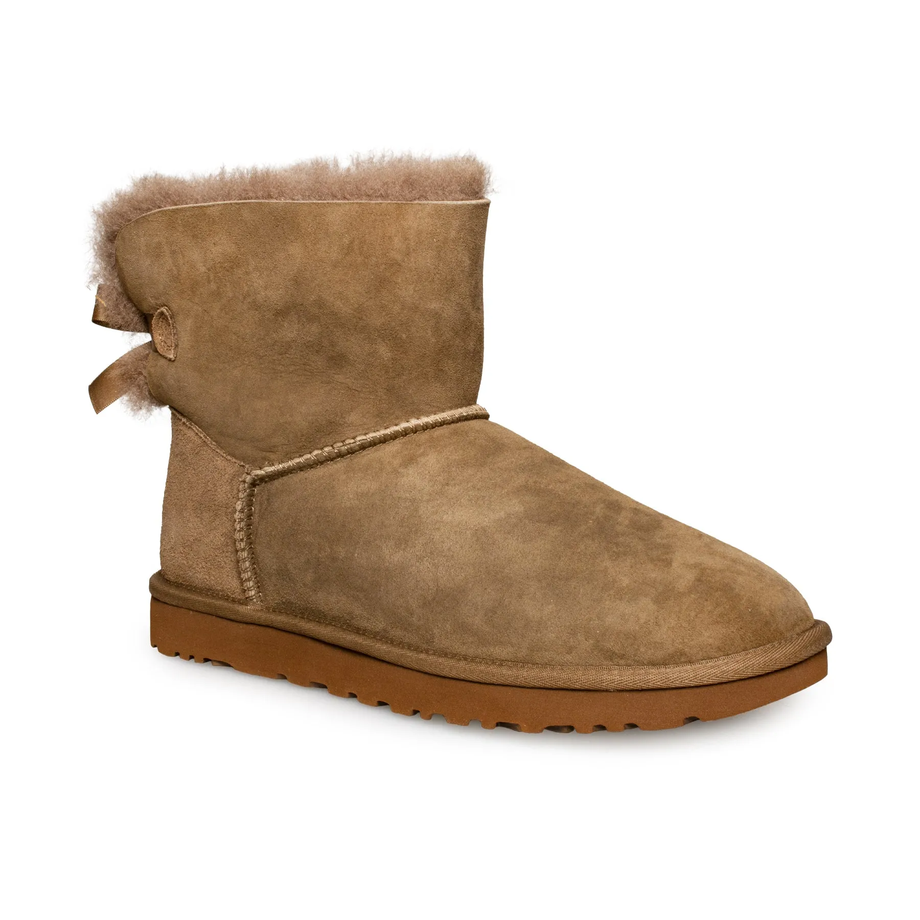 UGG Mini Bailey Bow II Hickory Boots - Women's