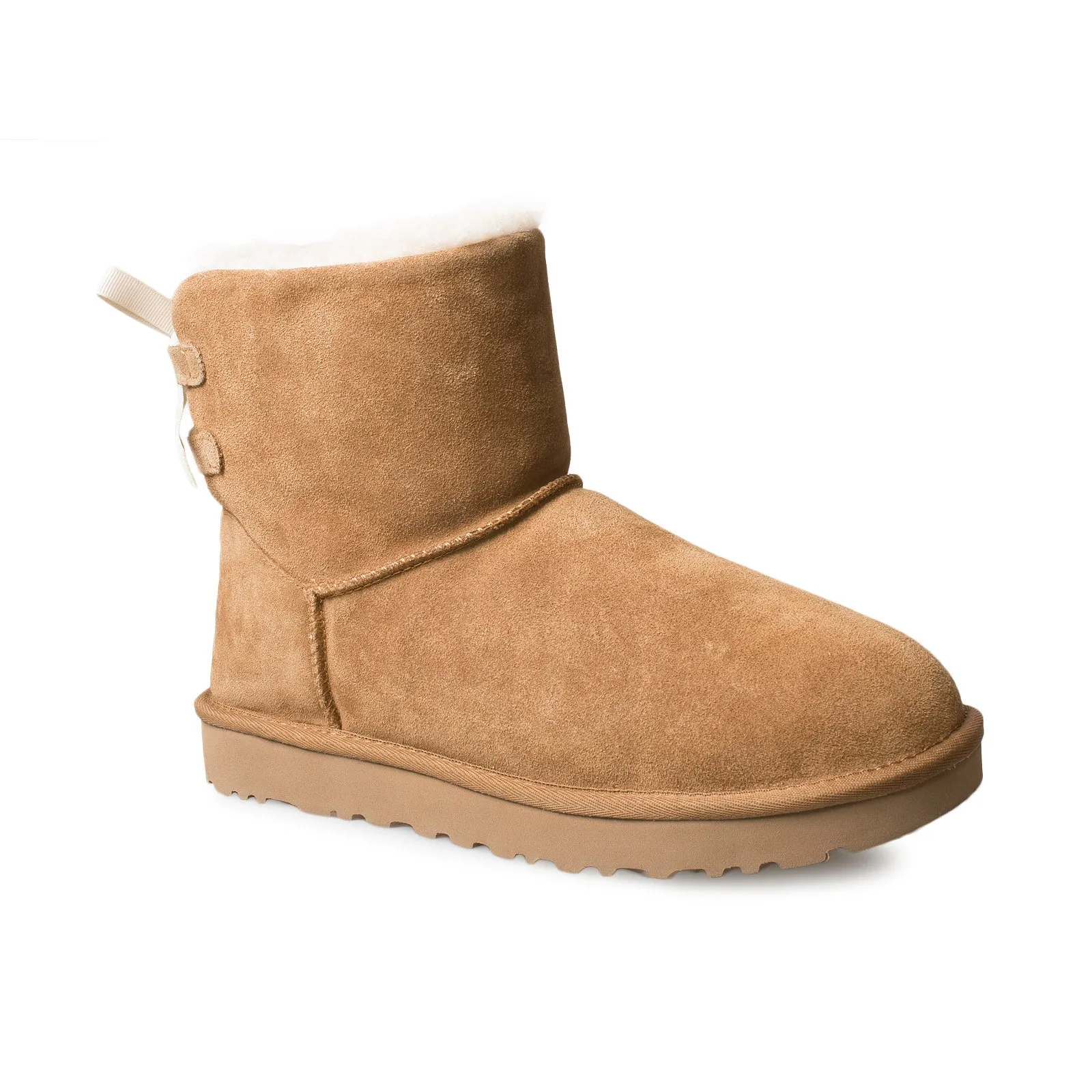 UGG Mini Continuity Bow Chestnut Boots - Women's