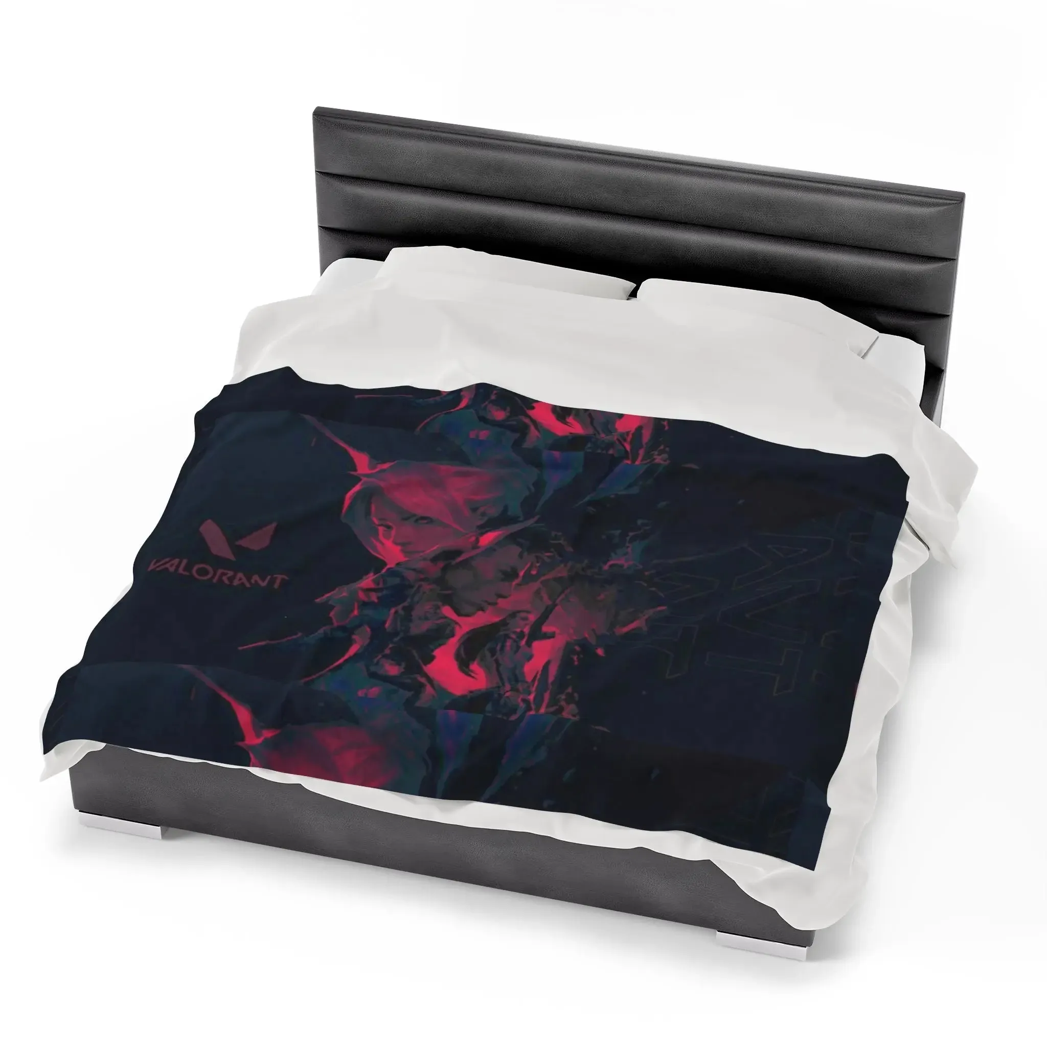 Valorant Dark Velveteen Blanket