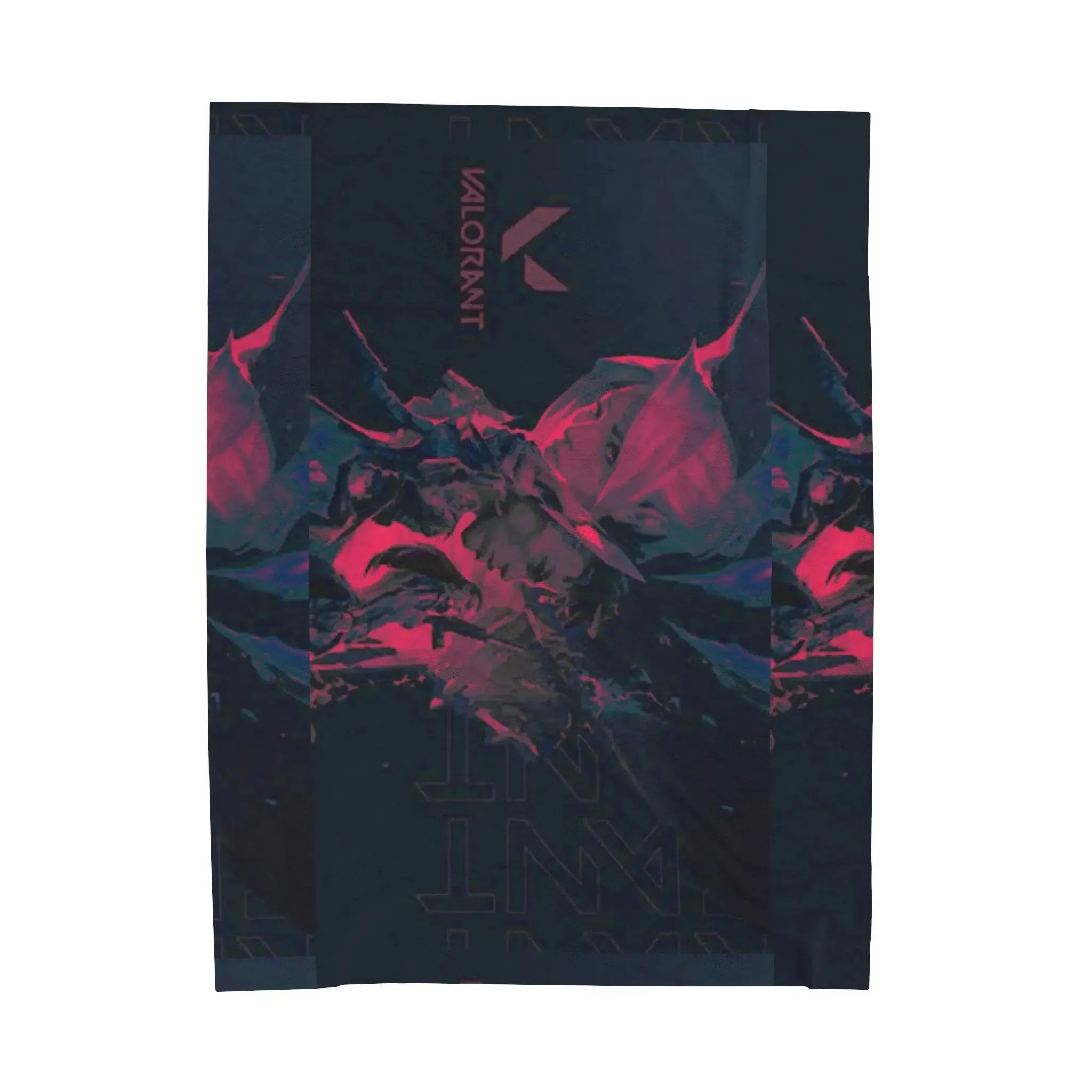 Valorant Dark Velveteen Blanket