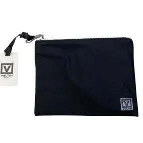 Veltri 'Darius' Zip Pouch in Black - 9 x 7