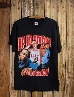 Vintage Up In Smoke Tour Rap Tee 2000 Black Large