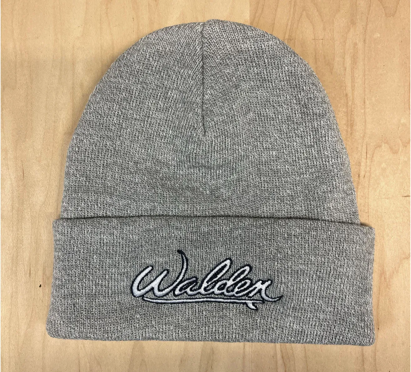 Walden Scripted Beanie : grey