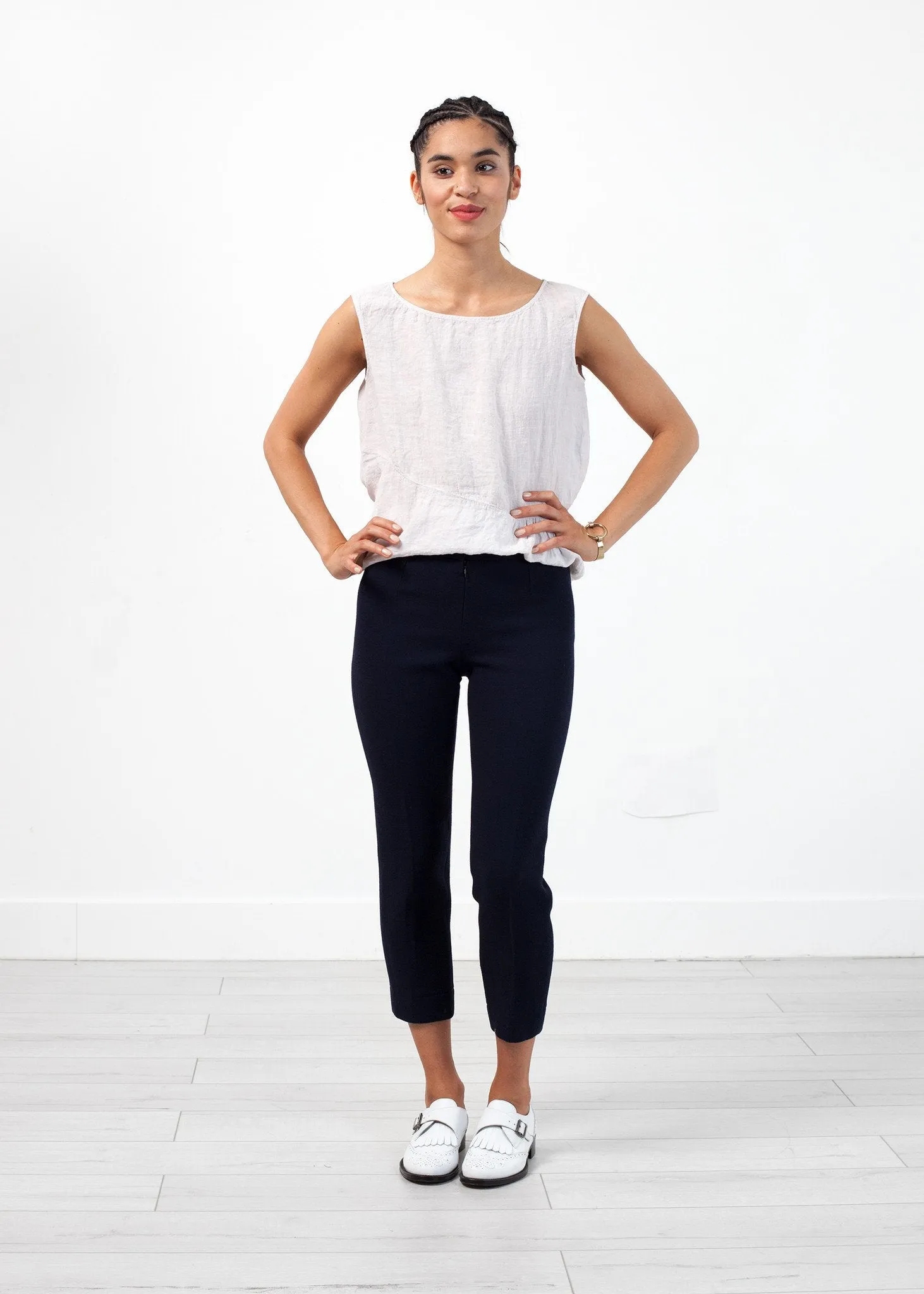 Wool Crepe Pant