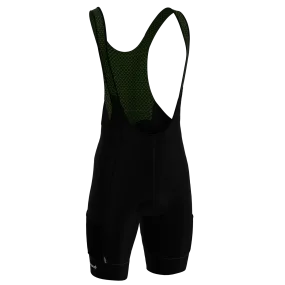 W's Cargo Pocket Bib Short - BLACK