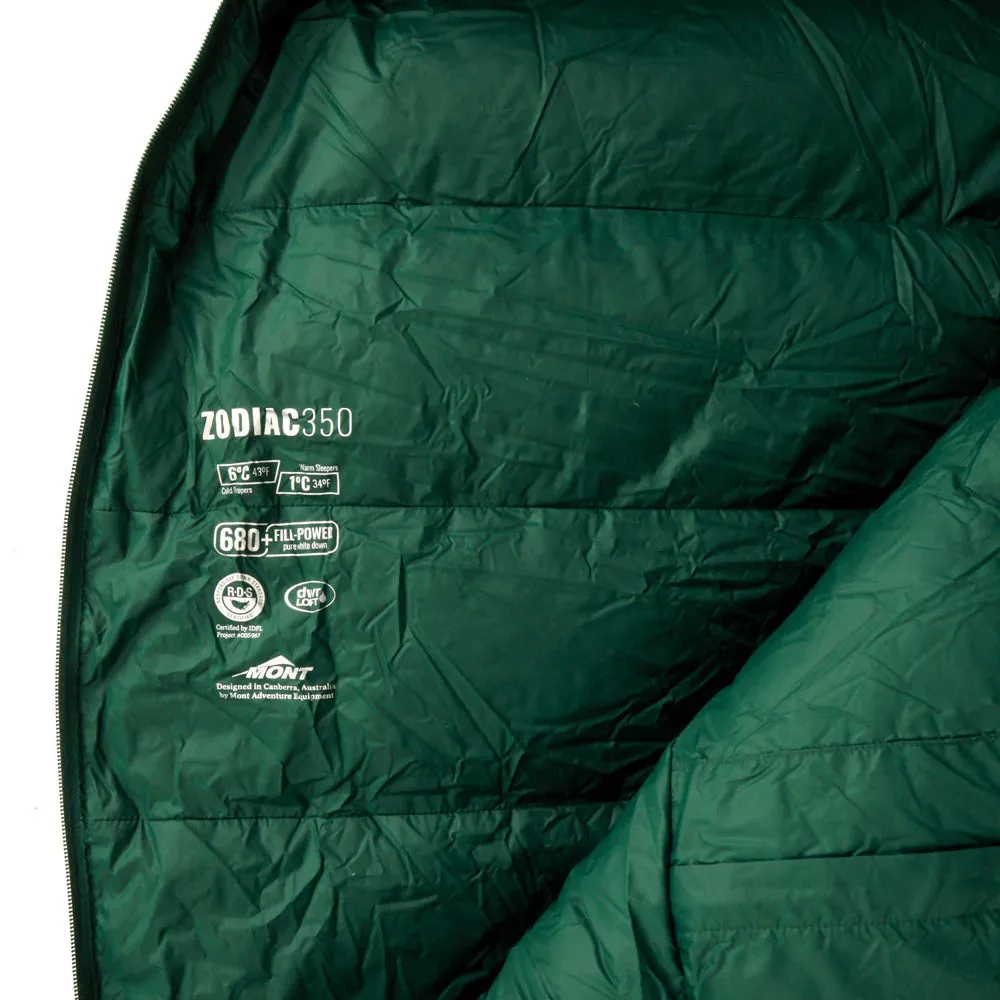 Zodiac 350 Down 1°C Sleeping Bag