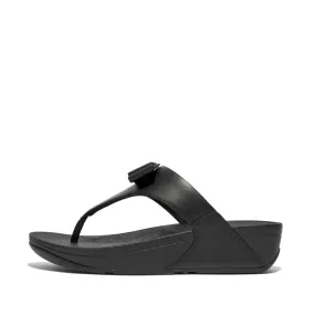 รองเท้าแตะแบบหูหนีบ ผู้หญิง รุ่น LULU BOW LEATHER TOE-POST SANDALS